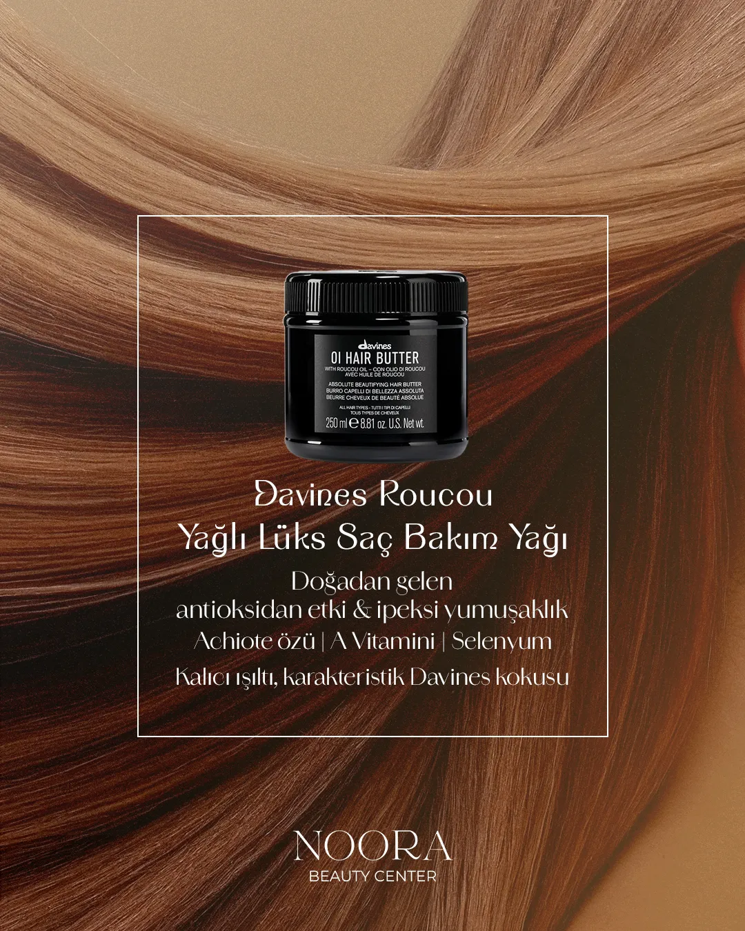 Davines - OI Hair Butter Besleyici ve Zengin Saç Yağı 250 ml